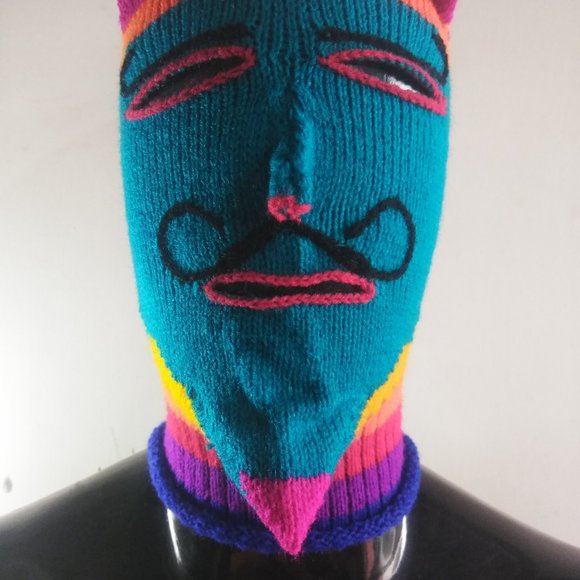 Halloween Personalized Unisex Mask Hat - warm winter - Picture 3 of 10